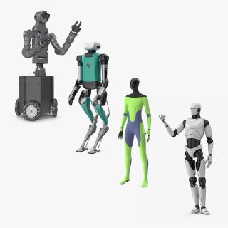 3D model Robots Collection 10