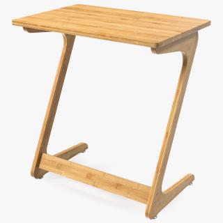 Wooden Laptop Table 3D model