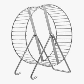 Metal Hamster Wheel 3D model