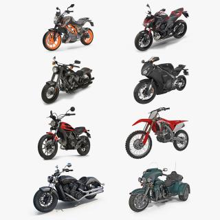 Motorcycles Collection 2 3D model