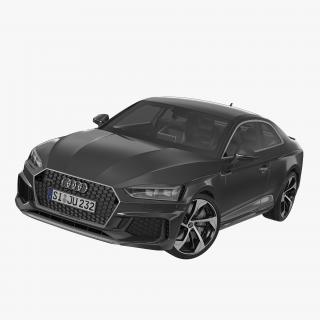 3D model Audi RS5 2017 Rigged