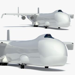 3D model Giant Cargo Plane Rigged for Maya 2