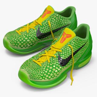 3D Nike Zoom Kobe 6 Basketball Shoes model