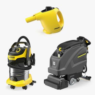 3D Karcher Clearing Tools Collection model