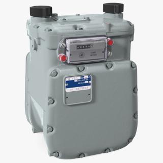 Diaphragm Gas Meter 3D model