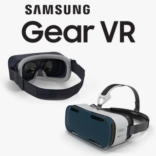 3D Samsung Gear VR 3D Models Collection