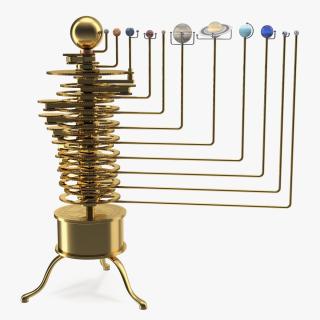 Solar System Orrery 3D model