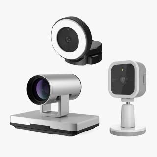 Web Cameras Collection 3D