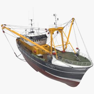 Fishing Vessel 3D model