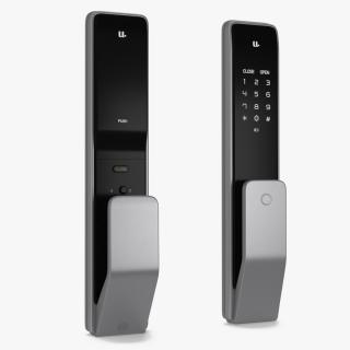 Smart Lock Xiaomi Mijia U M2 Black 3D model