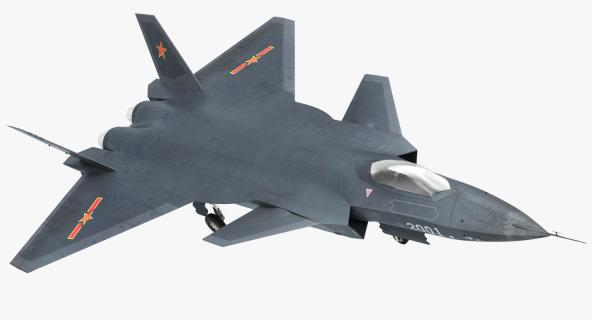 3D model Stealth Chengdu J-20