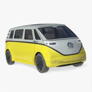 3D Volkswagen ID Buzz model