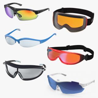 3D Sport Glasses Collection 4