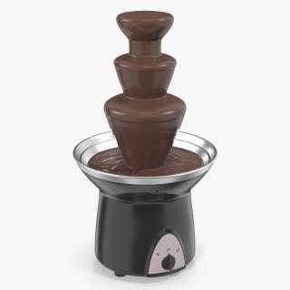 Chocolate Fountain Machine Fondue Maker 3D model