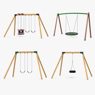 Swings Collection 3 3D model