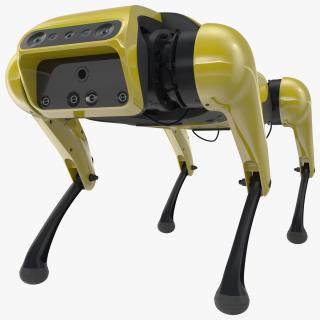 3D Dog Robot Yellow