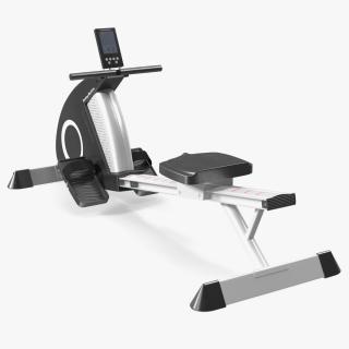 3D Magnetic Rowing Machine model