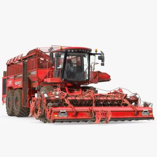 3D model Dirty Beet Harvester HOLMER Terra Dos T4-30 Rigged