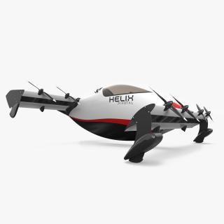 3D Helix Pivotal Electric VTOL Aircraft