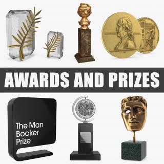 3D Awards and Prizes Collection model