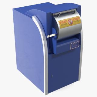 Parcel Drop Box Big 3D model