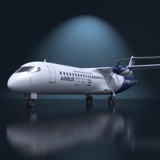 Airbus ZEROe Turboprop 2 3D model