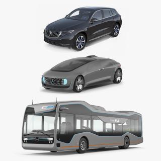 Mercedes Concept Cars Collection 3D