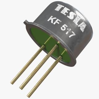 3D Tesla KF517 PNP Silicon Planar Transistor