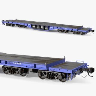 3D Heavy Duty Flatcar(1)