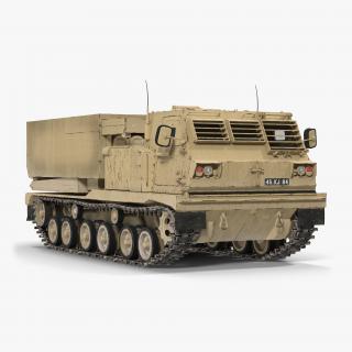 3D M270 MLRS Desert