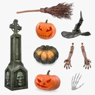 3D Halloween Decor Collection