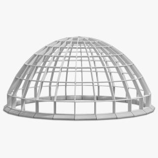 3D model Steel Dome Structure