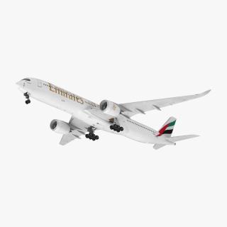 Airbus A350-1000 Emirates Air Line 3D model