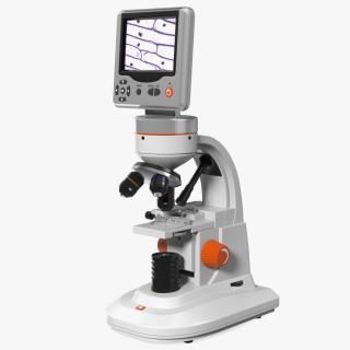 Professional Biological Microscope 3D model