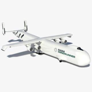 3D Radia Windrunner Cargo Airplane