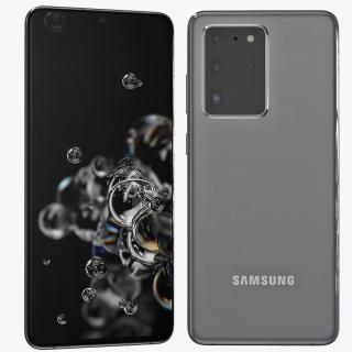 Samsung Galaxy S20 Ultra Grey 3D model