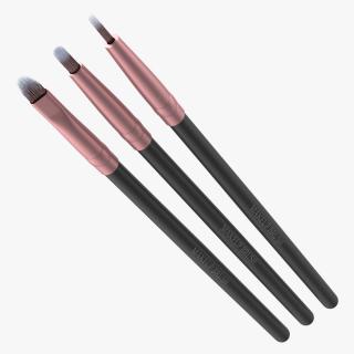 3D Precise Angled and Eyeliner Brush Set Fur