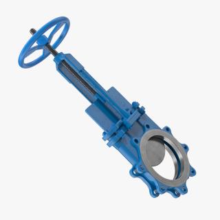 3D Butterfly Knife Gate Valve