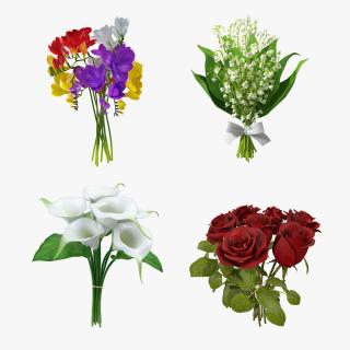 3D Bouquets Collection 2