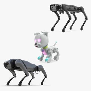 3D Robots Dog Collection