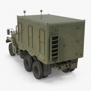 3D M109 Shop Van model