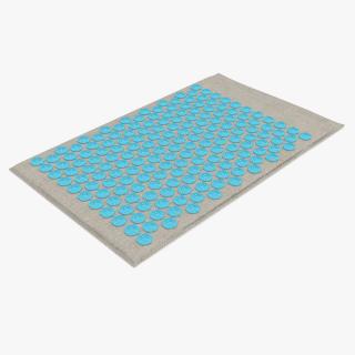 3D Relaxation Mat Acupuncture Blue 2 model