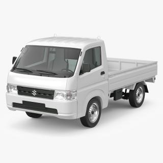 Suzuki Carry Truck White 3D model