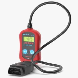 3D model Autel OBD2 Code Reader Vertical Position