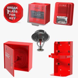 Fire Alarm Tools Collection 3 3D model