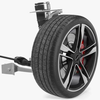3D model Sony Vision S Front Wheel
