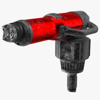 Cordless Rescue Ram Hydraulic Used 3D model