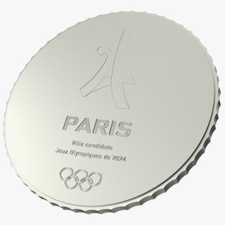 3D model Silver Olympic Medal