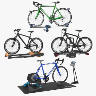 Bikes with Platform Collection 2 3D