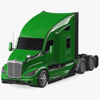 3D Kenworth T680 Truck Exterior Only model